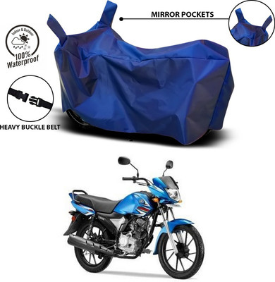 SEBONGO Waterproof Two Wheeler Cover for Yamaha(Saluto RX, Blue)