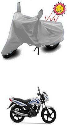 Auto Age Two Wheeler Cover for TVS(Star Sport, Silver)