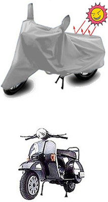 Auto Age Two Wheeler Cover for LML(Silver)