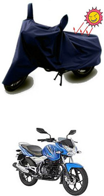 Auto Age Two Wheeler Cover for Bajaj(Discover 150 s, Blue)