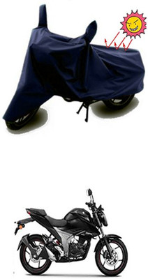 Auto Age Two Wheeler Cover for Suzuki(Blue)