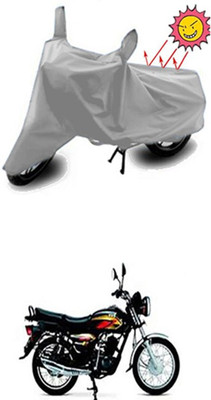 ZTech Two Wheeler Cover for TVS(Max 4R, Silver)