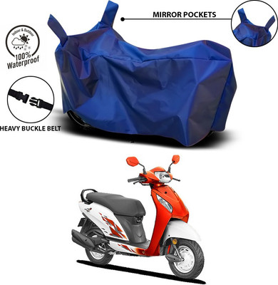 ANTHUB Waterproof Two Wheeler Cover for Honda(Activa, Blue)