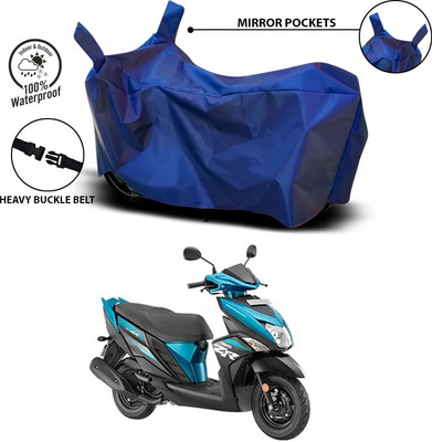 SEBONGO Waterproof Two Wheeler Cover for Yamaha(Cygnus Ray ZR, Blue)