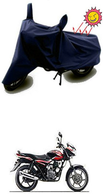 Auto Age Two Wheeler Cover for Bajaj(Blue)