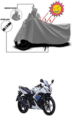 Auto Age Two Wheeler Cover for Yamaha(R15 s, Grey)