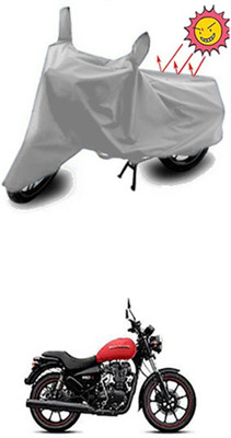 ZTech Two Wheeler Cover for Royal Enfield(Silver)