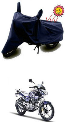Auto Age Two Wheeler Cover for Bajaj(Blue)