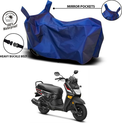 SEBONGO Waterproof Two Wheeler Cover for Honda(Cliq, Blue)