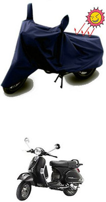 Auto Age Two Wheeler Cover for LML(Blue)