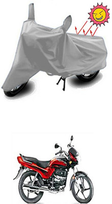 ZTech Two Wheeler Cover for Hero(Passion Plus, Silver)