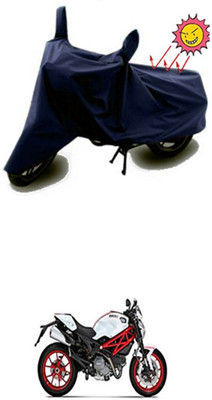 Auto Age Two Wheeler Cover for Ducati(Monster 796 S2R, Blue)