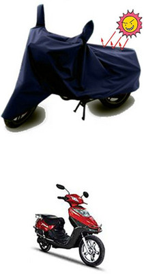 Auto Age Two Wheeler Cover for Hero(Blue)