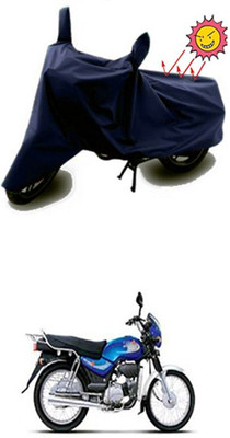 Auto Age Two Wheeler Cover for Kinetic(Blue)