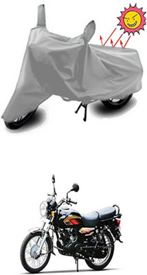 ZTech Two Wheeler Cover for TVS(Max, Silver)