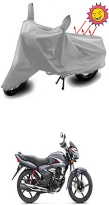 Auto Age Two Wheeler Cover for Honda(Silver)