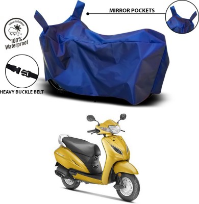 ANTHUB Waterproof Two Wheeler Cover for Honda(Activa 5G, Blue)