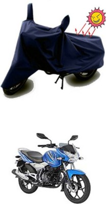 Auto Age Two Wheeler Cover for Bajaj(Discover 150 s, Blue)