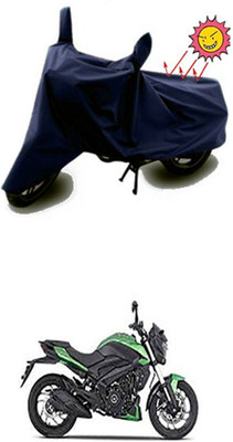 Auto Age Two Wheeler Cover for Bajaj(Blue)