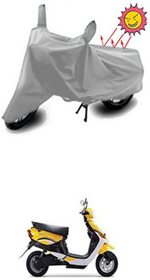 ZTech Two Wheeler Cover for Indus(Yo Style, Silver)