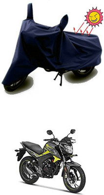 Auto Age Two Wheeler Cover for Honda(Blue)