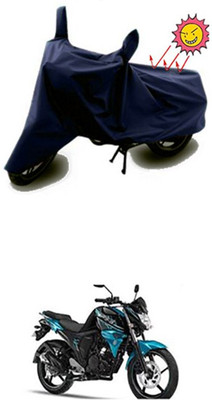 Auto Age Two Wheeler Cover for Yamaha(Blue)