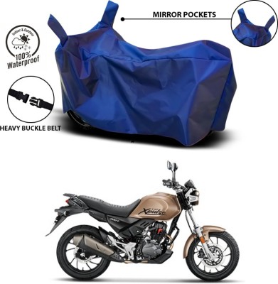 ANTHUB Waterproof Two Wheeler Cover for Hero(Xpulse 200T, Blue)