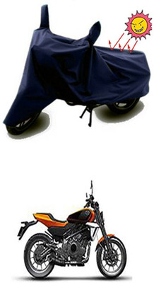 Auto Age Two Wheeler Cover for Harley Davidson(Blue)