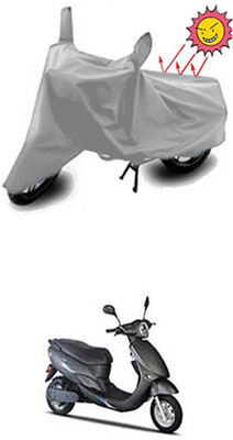 Auto Age Two Wheeler Cover for Avon(Silver)