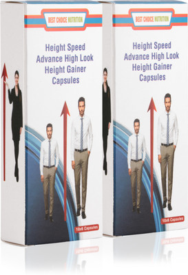 BEST CHOICE NUTRITION HEIGHT SPEED ADVANCE HIGH LOOK HEIGHT GAINER(120 Capsules)