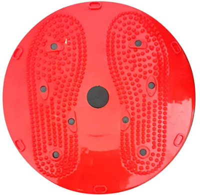 ostak 2 in 1 tummy twister cum acupressure mat with magnets for Ab Exerciser Ab Exerciser(Red)