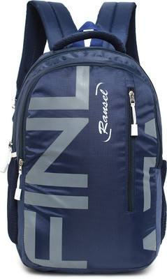 cashback KAPPA Men Typographic Print Laptop Backpack | Ransel STYLISH-30 LTR BACKPACK LAPTOP BACKPACK FOR 15.4 INCH LAPTOP WATER PROOF BACKPACK, IDEAL FOR SCHOOL, COLLEGE, OFFICE AND TRAVEL 30 L Backpack 30 L Laptop Backpack(Blue)