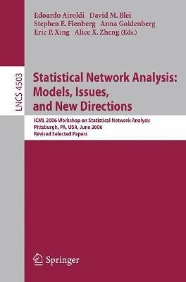 Statistical Network Analysis: Models, Issues, and New Directions(English, Paperback, unknown)