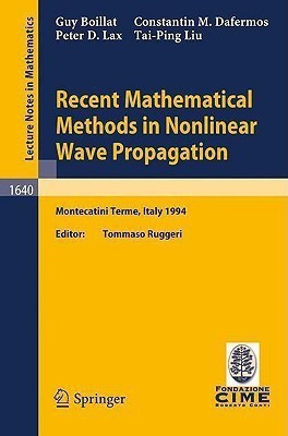 Recent Mathematical Methods in Nonlinear Wave Propagation(English, Paperback, Boillat Guy)