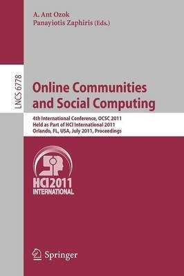 Online Communities and Social Computing(English, Paperback, unknown)