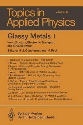 Glassy Metals I(English, Paperback, unknown)