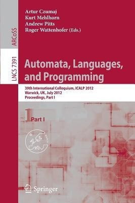 Automata, Languages, and Programming(English, Paperback, unknown)
