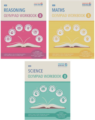 SBB Reasoning, Maths and Science Olympiad Workbook Combo - Class 8(Paperback, Swastick Book Box)