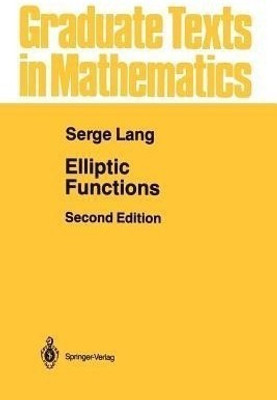 Elliptic Functions(English, Paperback, Lang Serge)