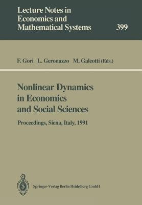 Nonlinear Dynamics in Economics and Social Sciences(English, Paperback, unknown)