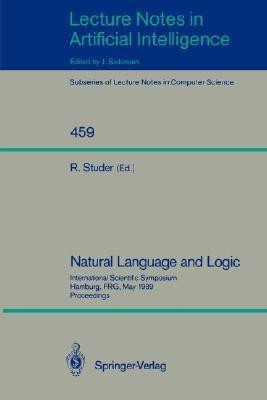 Natural Language and Logic(English, Paperback, unknown)