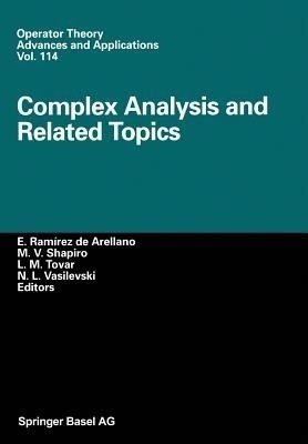 Complex Analysis and Related Topics(English, Paperback, unknown)