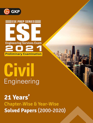 Upsc ESE 2021 Civil Engineering Chapter Wise & Year Wise Solved Papers 2000-2020(English, Paperback, unknown)