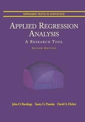 Applied Regression Analysis(English, Paperback, Rawlings John O.)