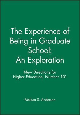 The Experience of Being in Graduate School: An Exploration(English, Paperback, Anderson Melissa S.)