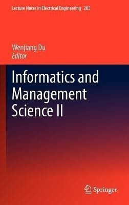 Informatics and Management Science II(English, Hardcover, unknown)