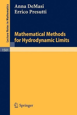 Mathematical Methods for Hydrodynamic Limits(English, Paperback, DeMasi Anna)