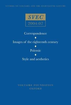 Correspondence; Images of the eighteenth century; Polemic, Style and aesthetics(English, Paperback, Medlin Dorothy Doctor)