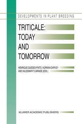 Triticale: Today and Tomorrow(English, Paperback, unknown)