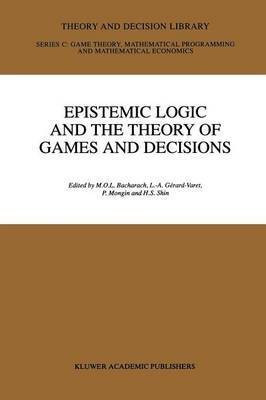 Epistemic Logic and the Theory of Games and Decisions(English, Paperback, unknown)